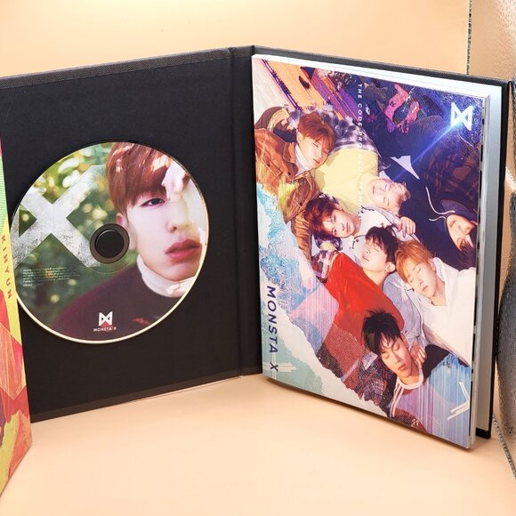 Code by Monsta X (CD, 2017) Protocol Terminal w/ Photo Card & Playing Card VG - Picture 4 of 8